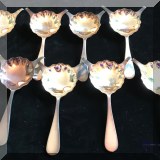 S44. 8 Reed & Barton silverplate resting teaspoons. - $48 